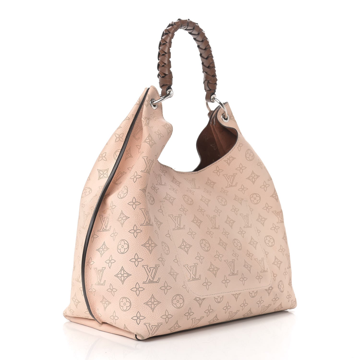 Louis Vuitton Mahina Carmel Hobo Creme 3 of 17