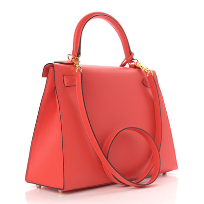 Hermes Epsom Kelly Sellier 28 Rose Jaipur 3 of 12
