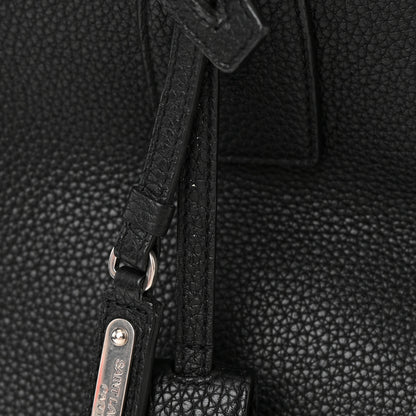 Saint Laurent Grained Calfskin Small Supple Sac De Jour Black 14 of 16