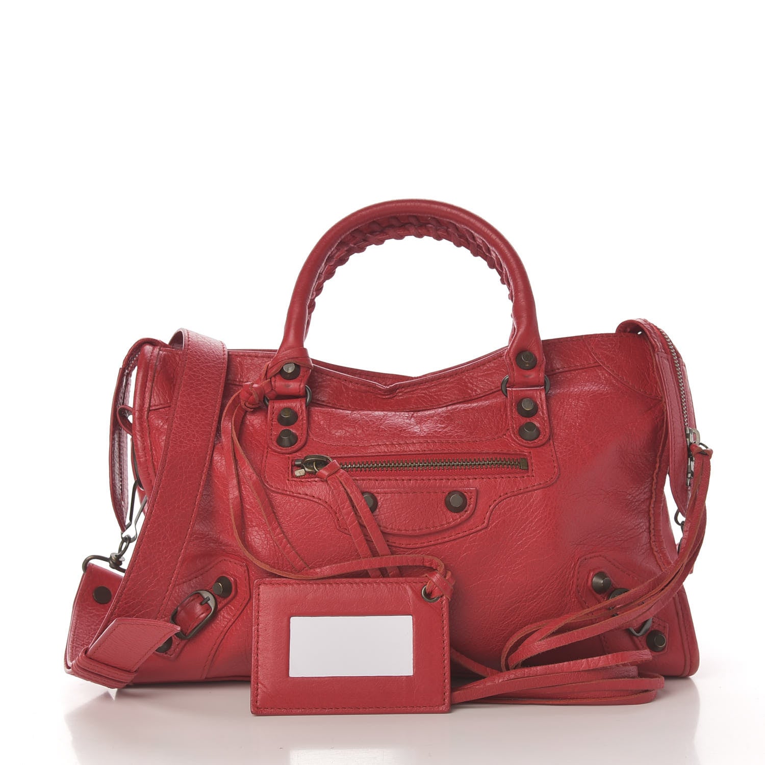 Balenciaga Agneau Classic Hardware S City Rouge Cardinal 1 of 9