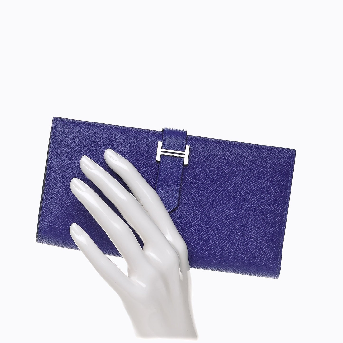Epsom Bearn Gusset Wallet Bleu Electrique