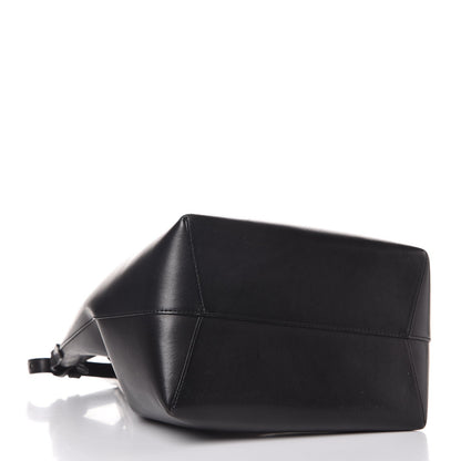 Mansur Gavriel Vegetable Tanned Calfskin Bucket Bag Black Flamma 5 of 13