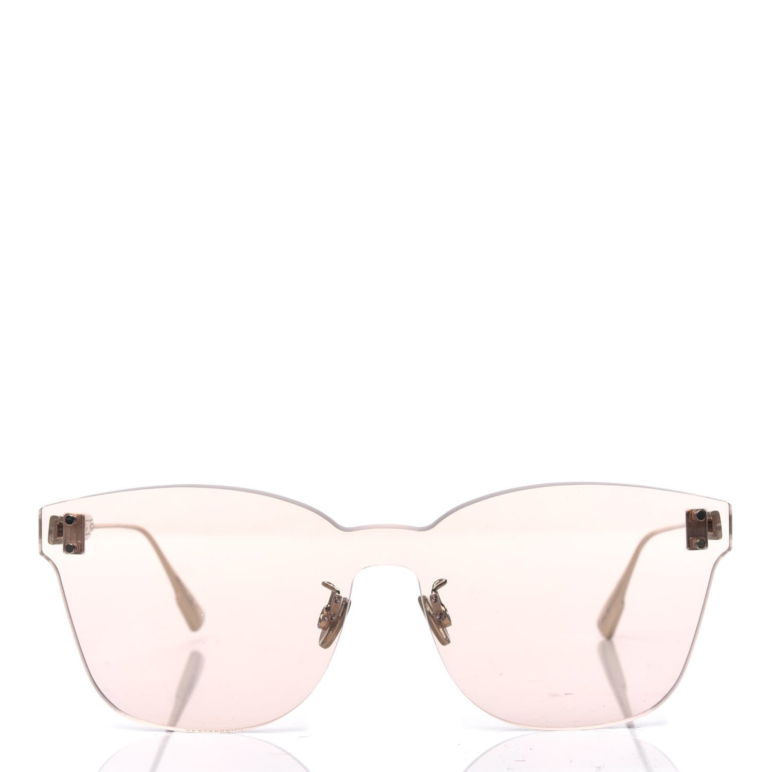 Christian Dior Mirrored Color Quake 2 Sunglasses Gold 2 of 4