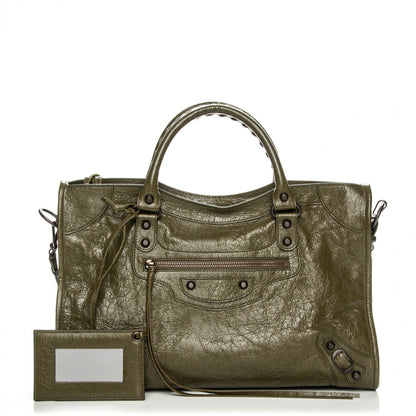 Balenciaga Agneau Classic Hardware City Vert Veronese 1 of 7