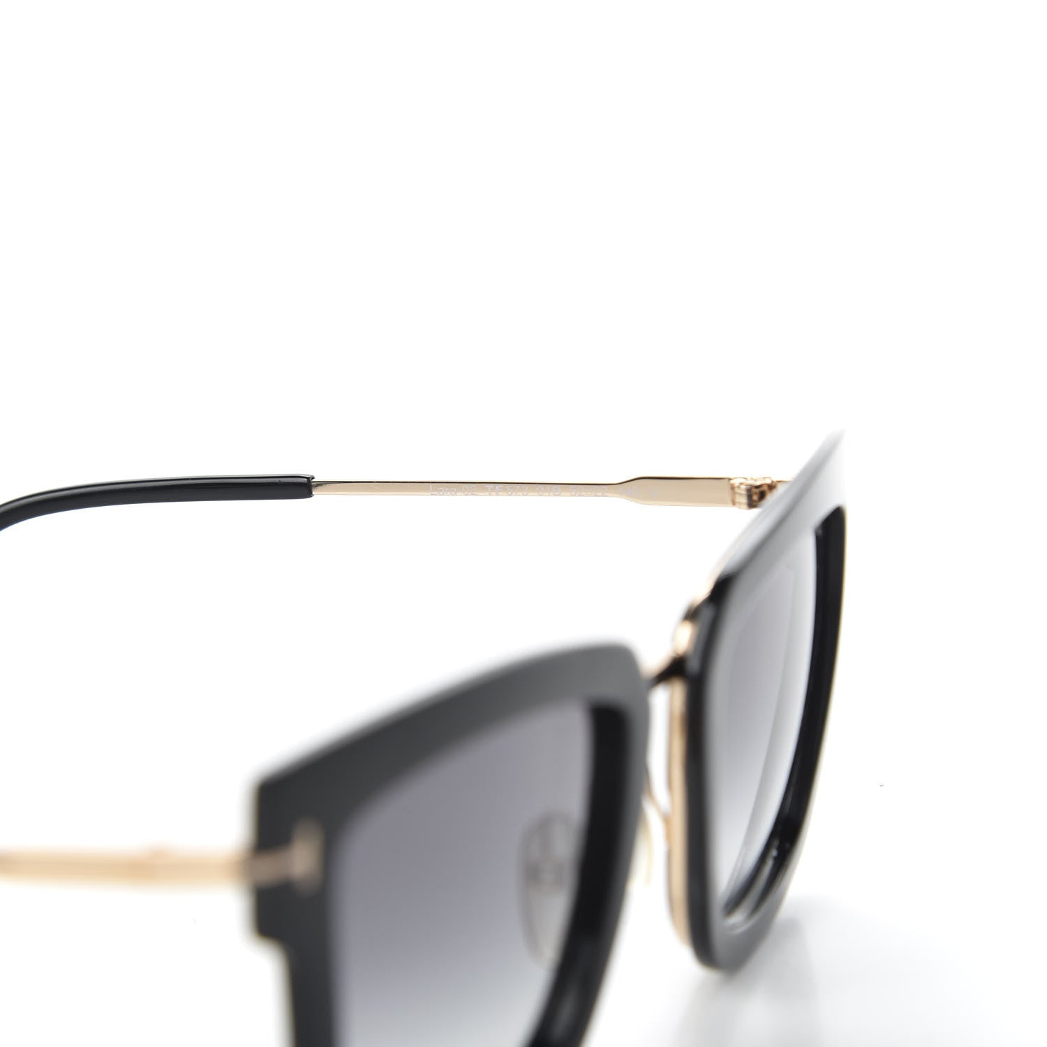 Tom Ford Acetate Lara Sunglasses TF573 Black 6 of 8
