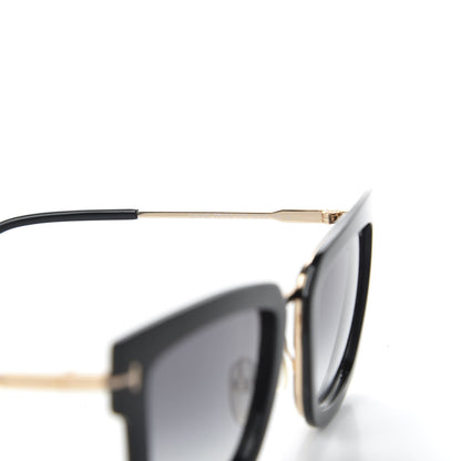 Tom Ford Acetate Lara Sunglasses TF573 Black 6 of 8