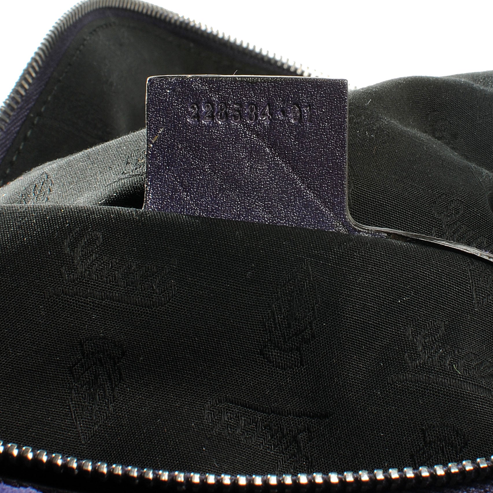 Gucci Suede Icon Bit Shoulder Bag Purple 6 of 7