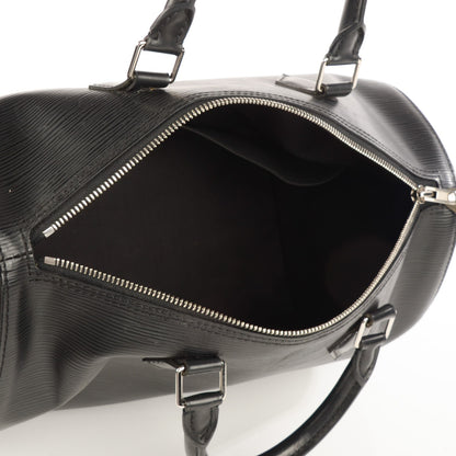 Louis Vuitton Epi Speedy 30 Black 6 of 8