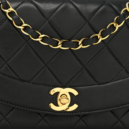 Chanel Lambskin Quilted Small Single Flap Black 9 of 11