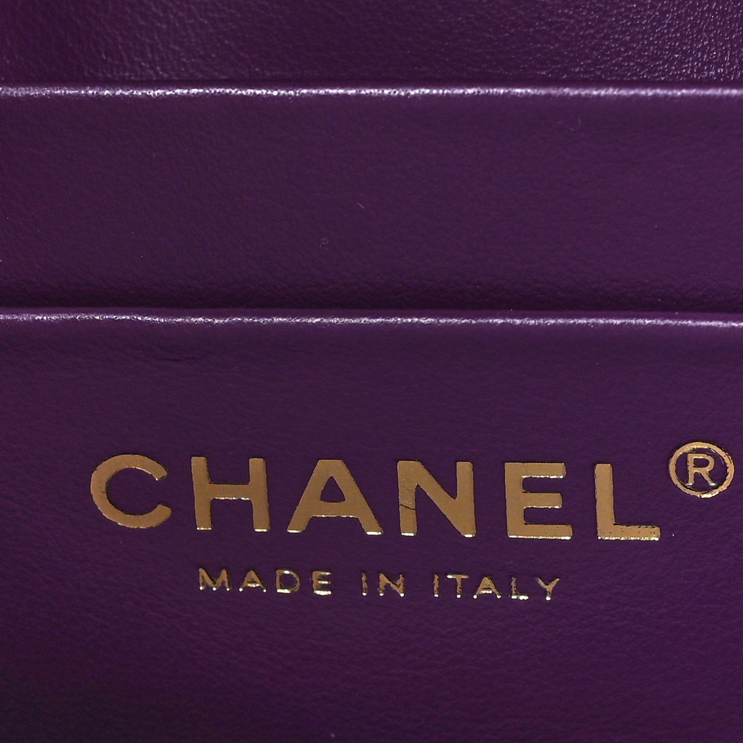 Chanel Shearling Lambskin Quilted Small Vanity Case Purple 7 of 12