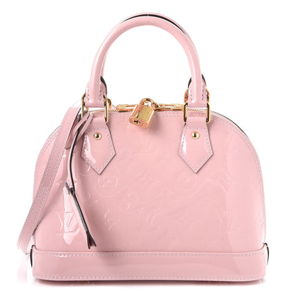 Louis Vuitton Vernis Alma BB Rose Ballerine 1 of 9