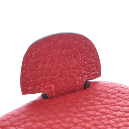 Hermes Taurillon Clemence Evelyne III PM Rouge Casaque 7 of 10