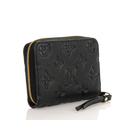 Louis Vuitton Empreinte Zippy Coin Purse Black 3 of 7