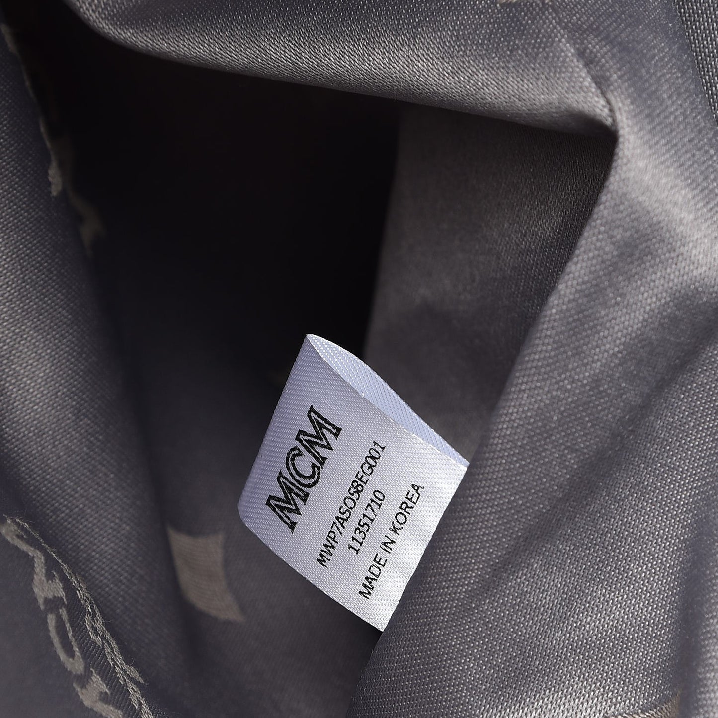 Snake Embossed Medium Shopper Grey