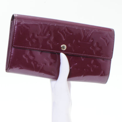 Louis Vuitton Vernis Sarah Wallet Violet 2 of 7