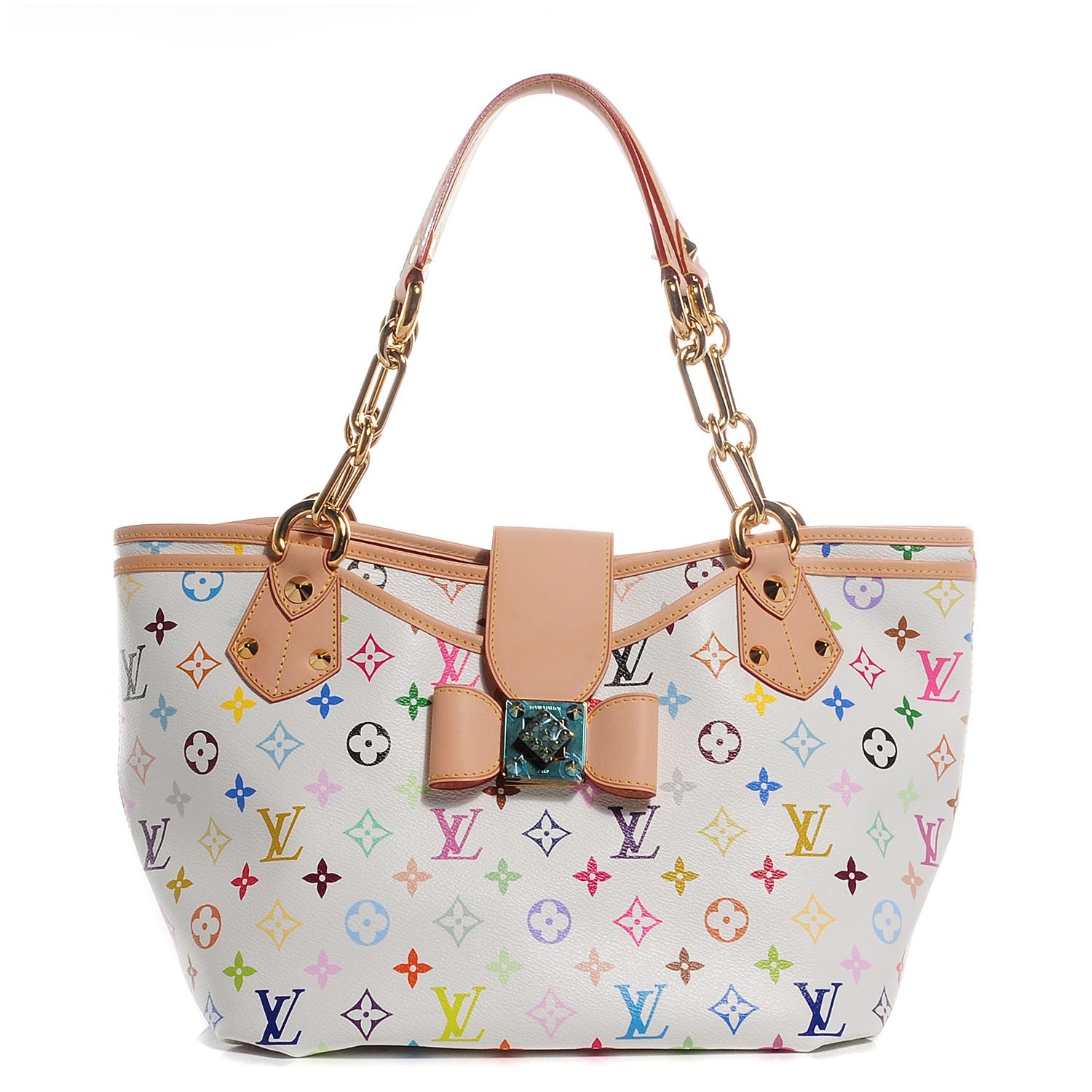 Louis Vuitton Monogram Multicolor Annie GM White 1 of 7