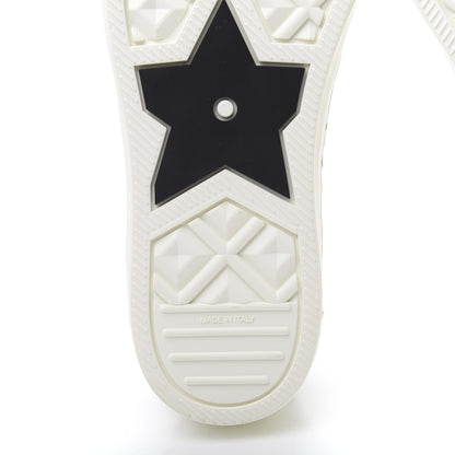 Christian Dior Canvas Oblique Walk'N'Dior Low Top Sneakers 38.5 Grey Stone 6 of 9