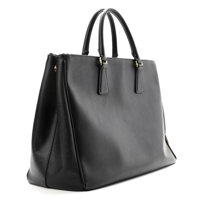 Prada Saffiano Large Galleria Double Zip Tote Black 3 of 10