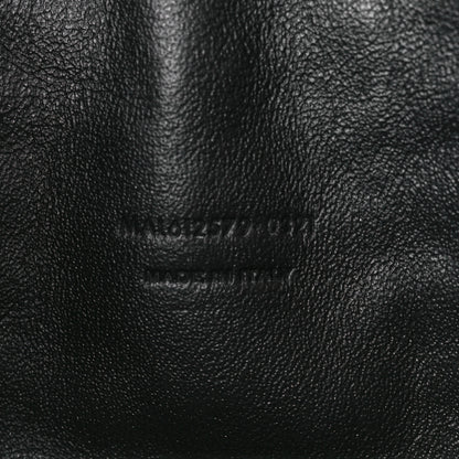 Saint Laurent Grain De Poudre Matelasse Monochrome Monogram Mini Lou Camera Bag Black 7 of 10