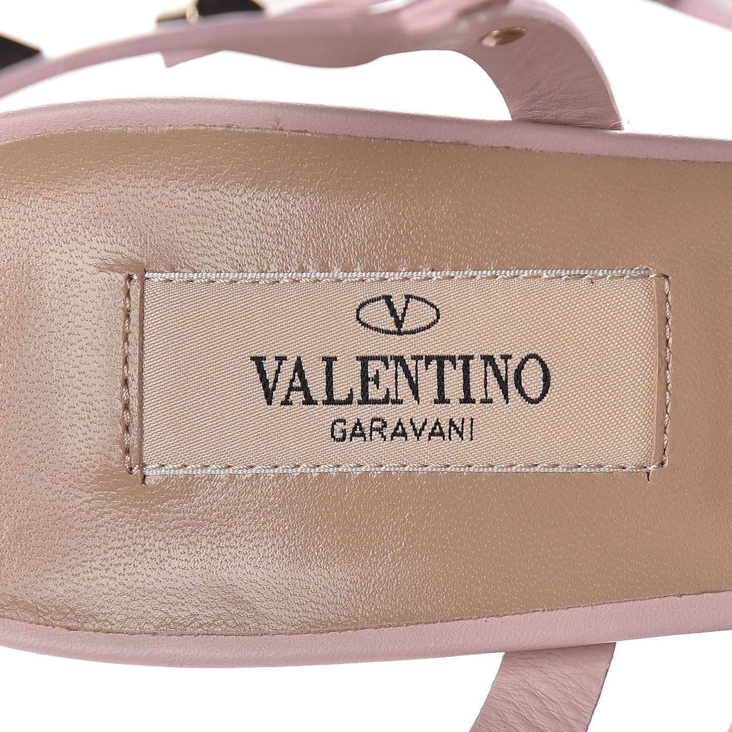 Calfskin Rockstud 60mm City Sandals 41 Water Rose