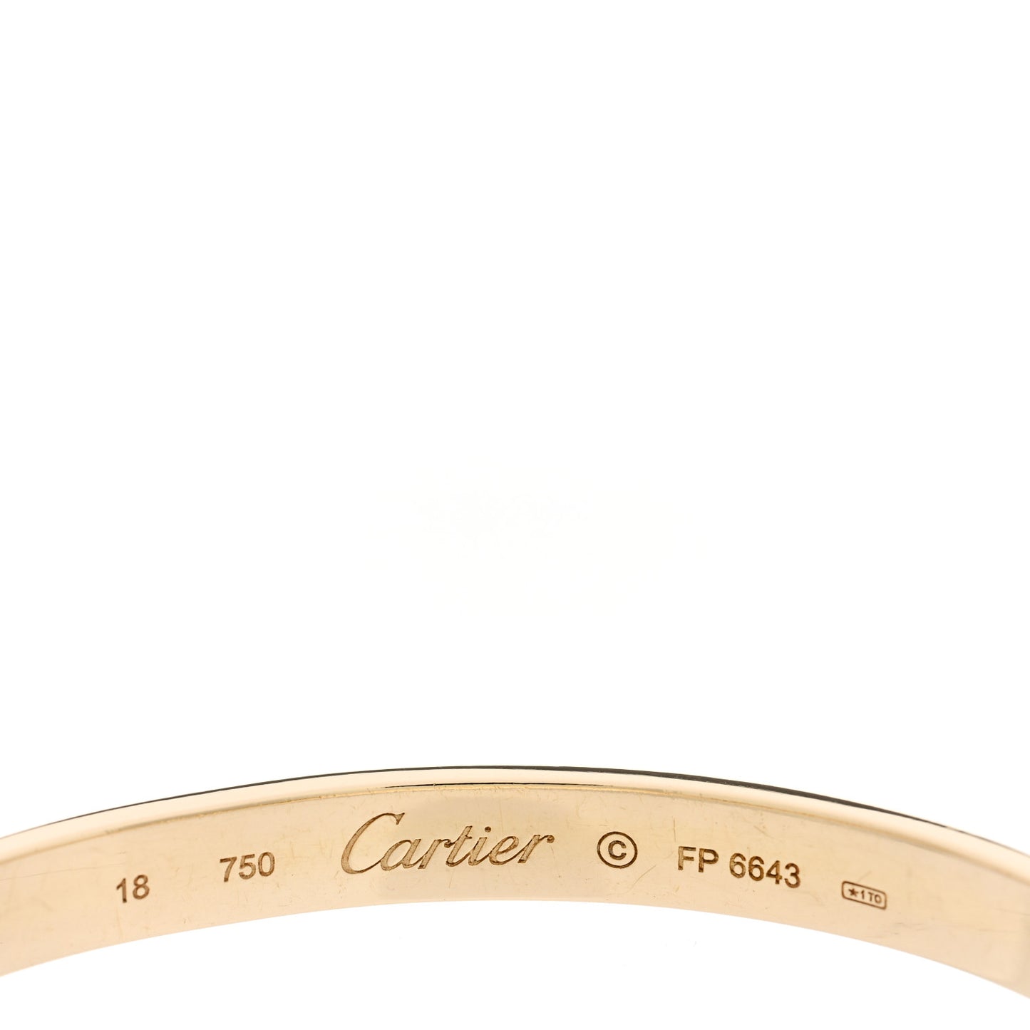 18K Yellow Gold LOVE Bracelet 18