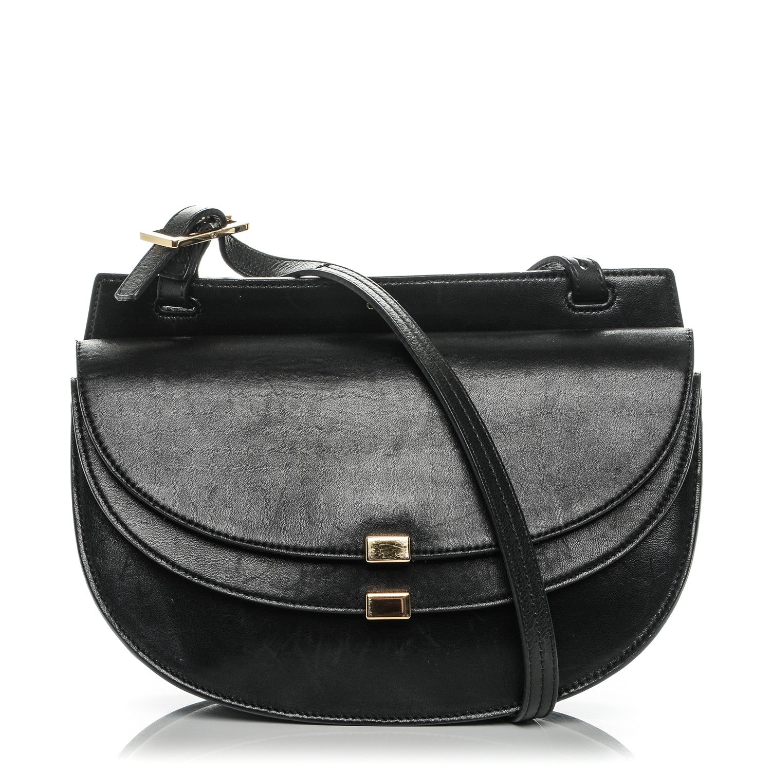 Chloe Calfskin Mini Georgia Crossbody Bag Black 1 of 9