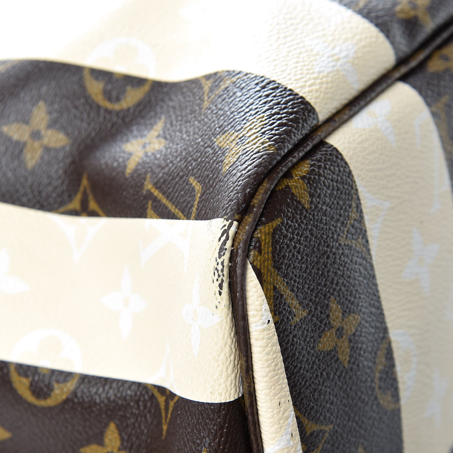 Louis Vuitton Monogram Rayures Neverfull XL 9 of 24