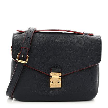 Louis Vuitton Empreinte Pochette Metis Marine Rouge 1 of 11