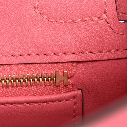 Hermes Swift Birkin 25 Rose Azalee 24 of 29