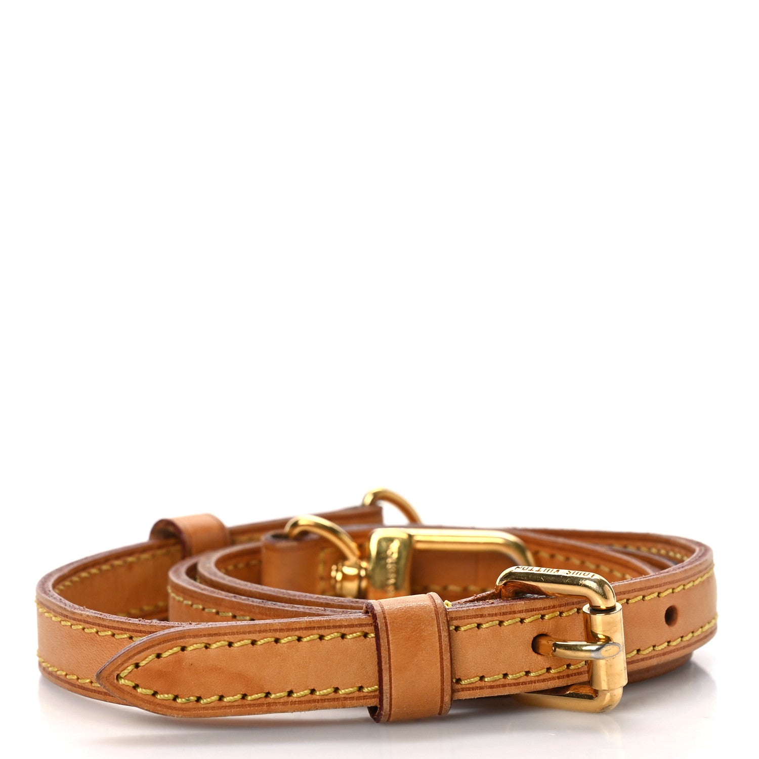 Louis Vuitton Vachetta 12mm Adjustable Shoulder Strap 2 of 4