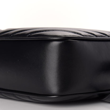 Saint Laurent Calfskin Matelasse Monogram Lou Camera Bag Black 7 of 11