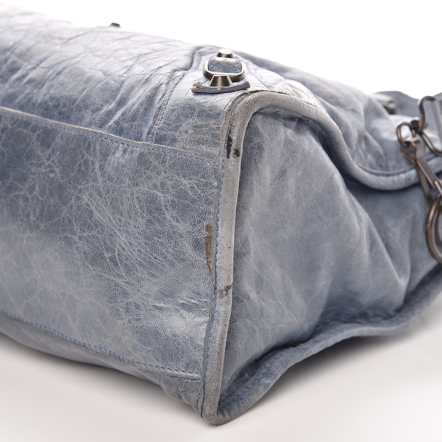 Balenciaga Agneau Classic Hardware City Bleu Glacier 12 of 15