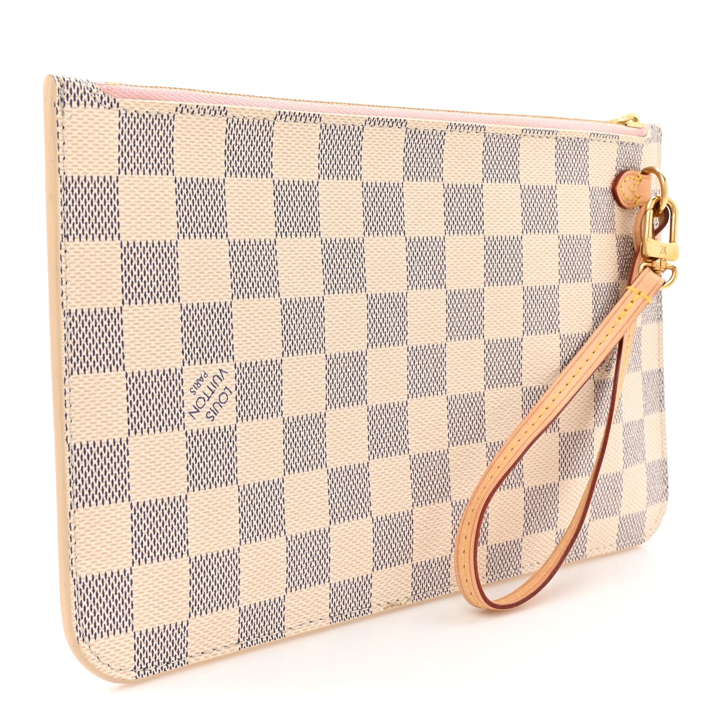 Damier Azur Neverfull MM GM Pochette Rose Ballerine