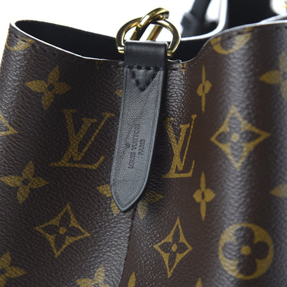 Louis Vuitton Monogram Neonoe MM Black 8 of 10