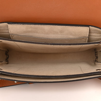 Chloe Suede Calfskin Small Faye Shoulder Bag Tobacco 5 of 12