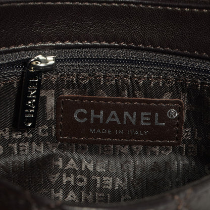 Chanel Lambskin Quilted Shoulder Bag Brown 6 of 8