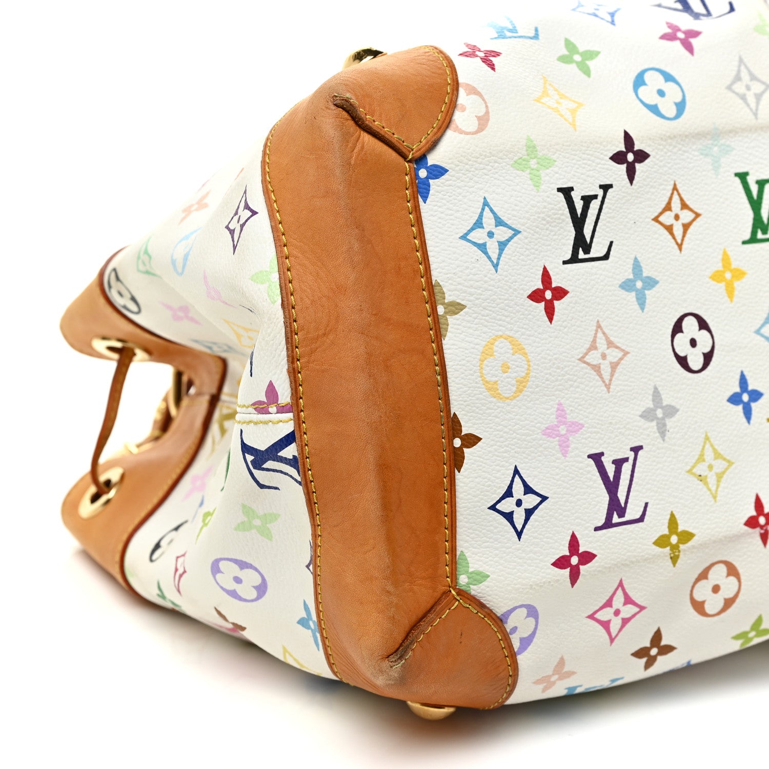 Louis Vuitton Monogram Multicolor Ursula White 9 of 38