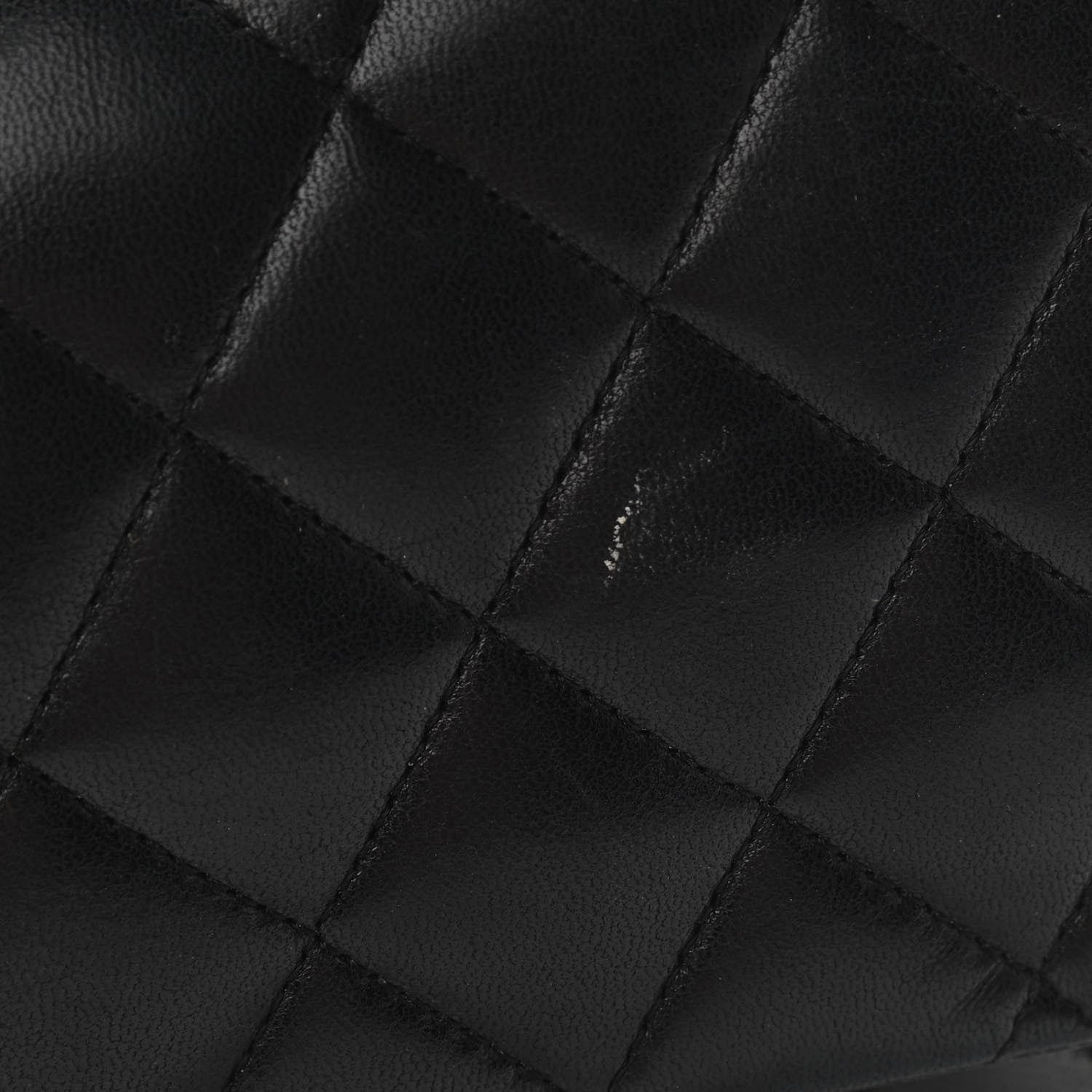 Chanel Lambskin Quilted Medium Double Flap Black 23 of 26