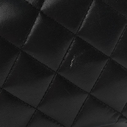 Chanel Lambskin Quilted Medium Double Flap Black 23 of 26