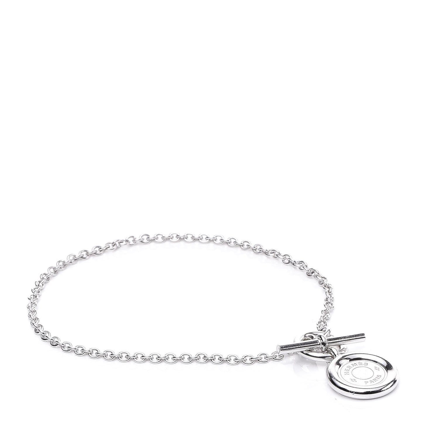 18K White Gold Gambade Clou de Selle Bracelet