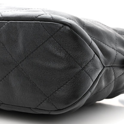 Chanel Calfskin Quilted Daily Hobo Black 11 of 11