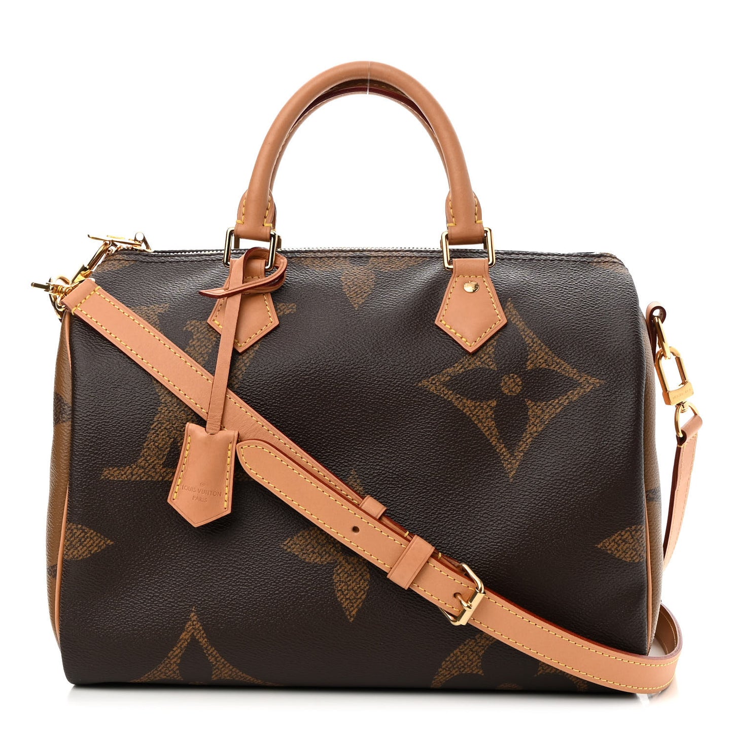 Reverse Monogram Giant Speedy Bandouliere 30