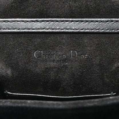 Christian Dior Lambskin Studded Vertical Diorama Black 6 of 10