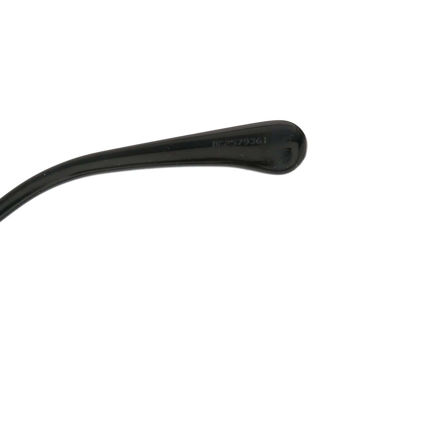 Acetate Quilted Metal Butterfly Sunglasses 4238-A Black