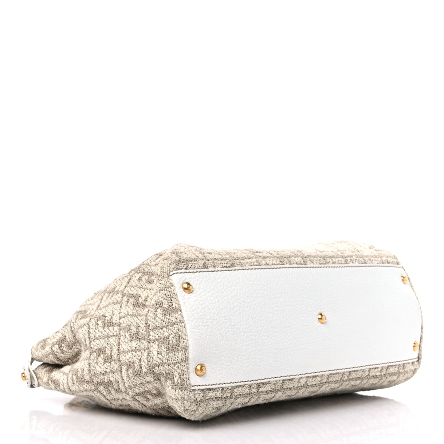 Corda Zucca Large Peekaboo Iconic Satchel White