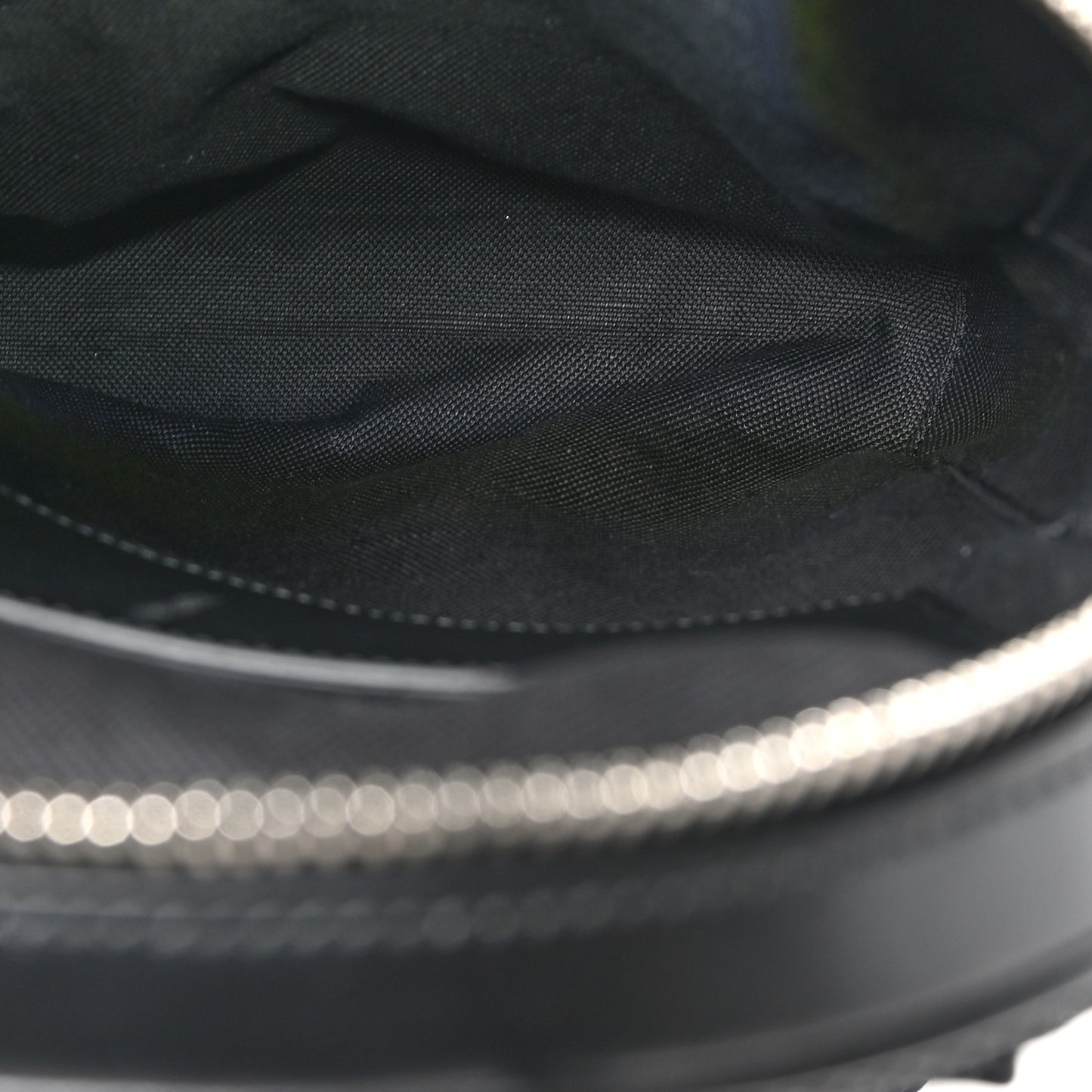 GG Supreme Monogram Calfskin Web Sling Backpack Black Grey