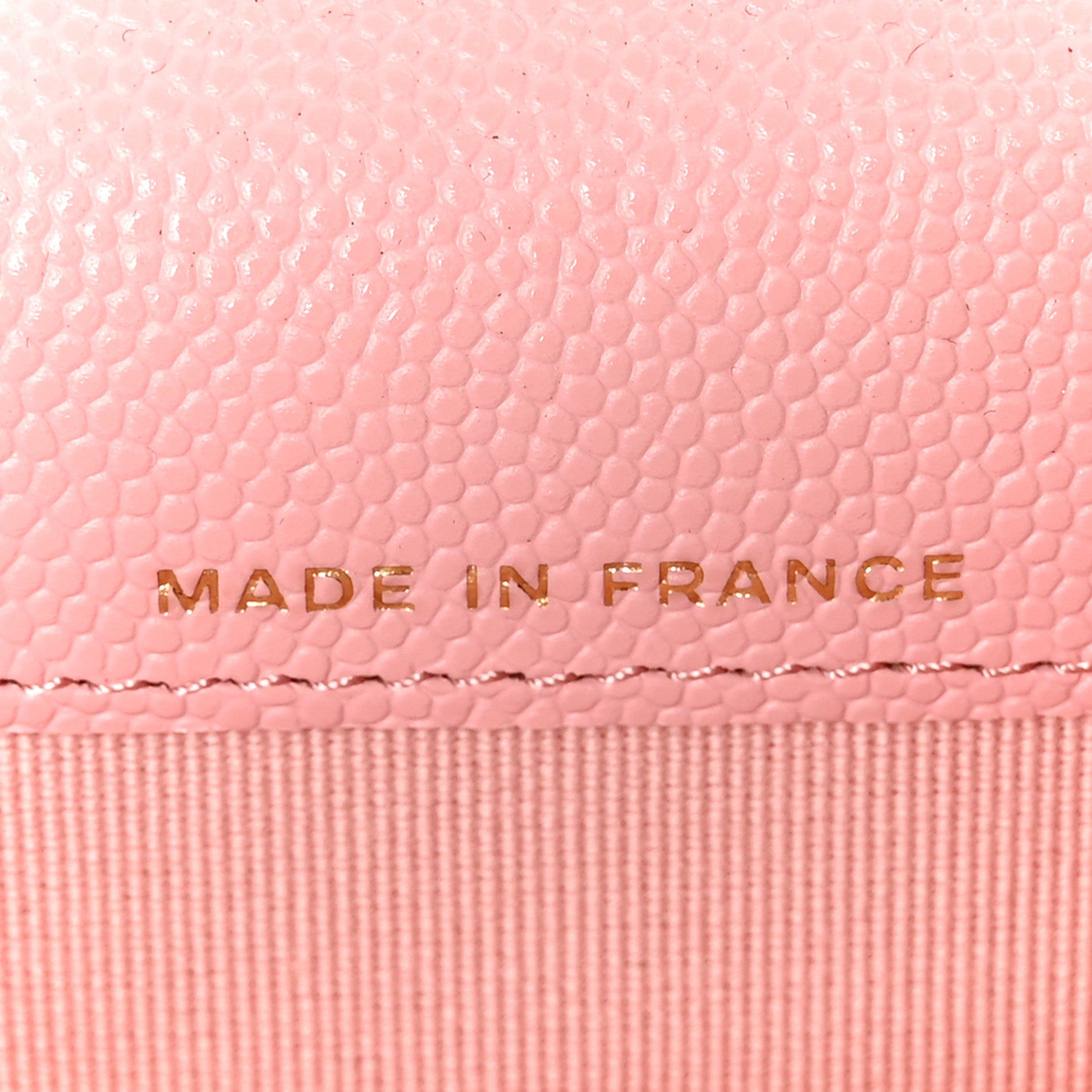 Chanel Caviar Quilted Flap Card Holder Wallet Pink 6 of 10