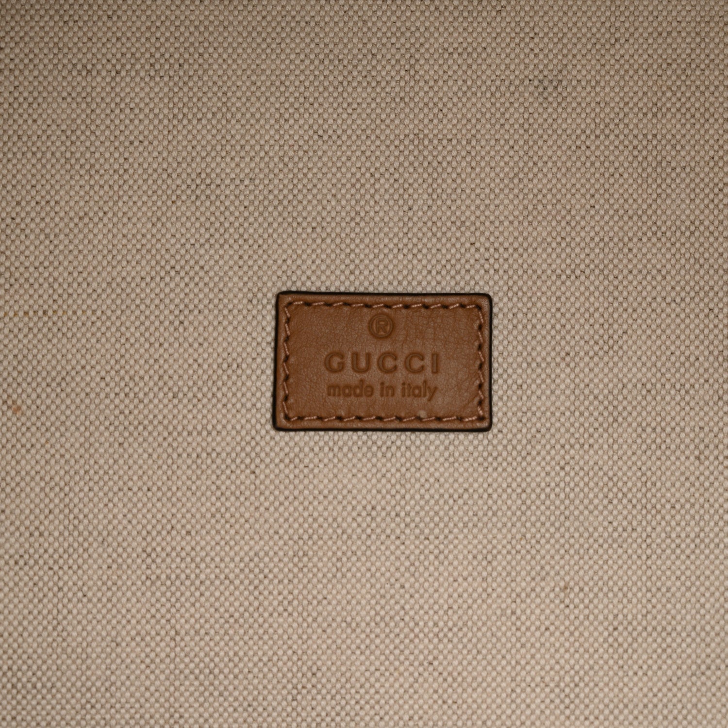 Gucci Koi Calfskin Medium Bauletto Duffle Top Handle Bag Tan 6 of 14