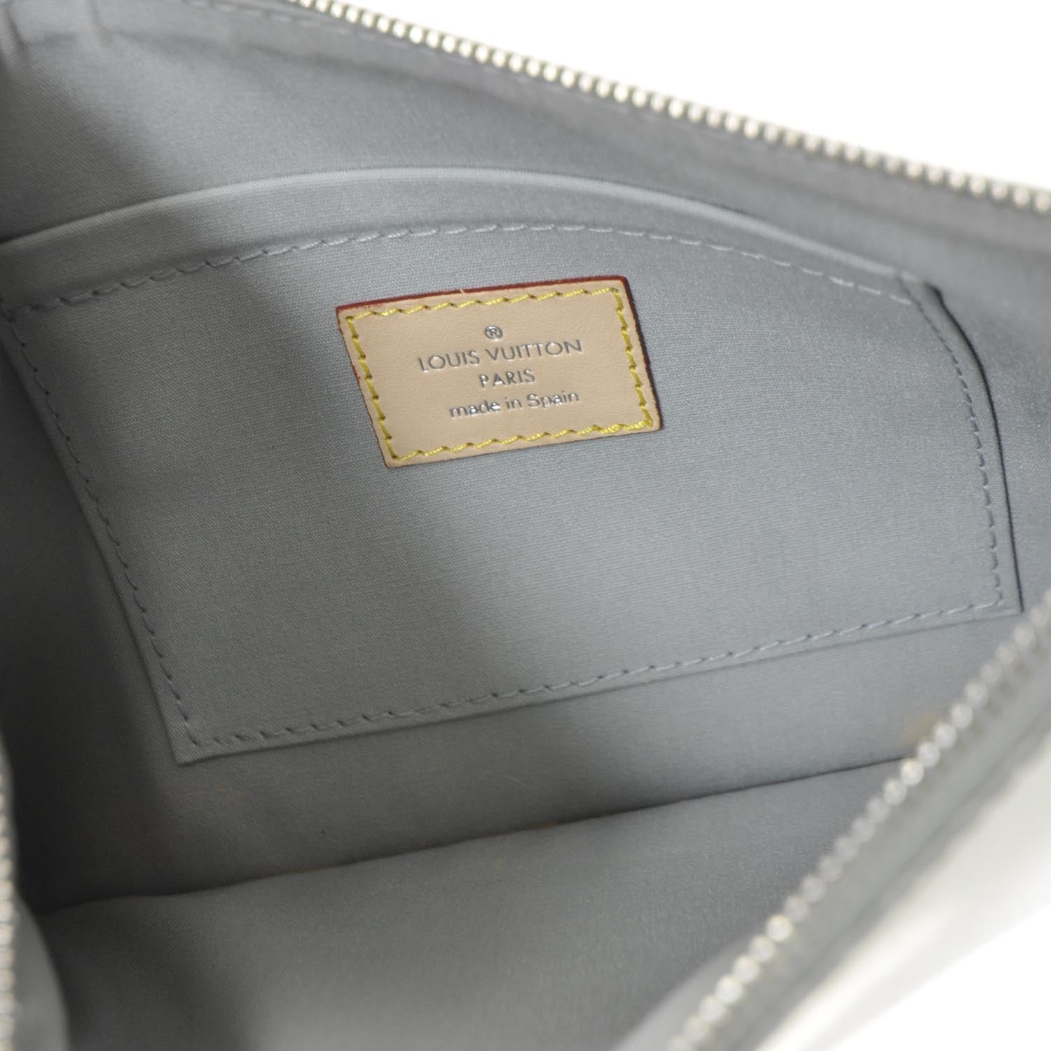 Louis Vuitton Monogram Miroir Inventeur Pochette Plat Silver 6 of 8