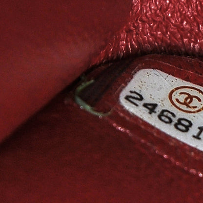 Chanel Caviar Quilted Medium Double Flap Red 6 of 6